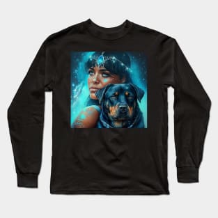 Rottweiler Mom Long Sleeve T-Shirt